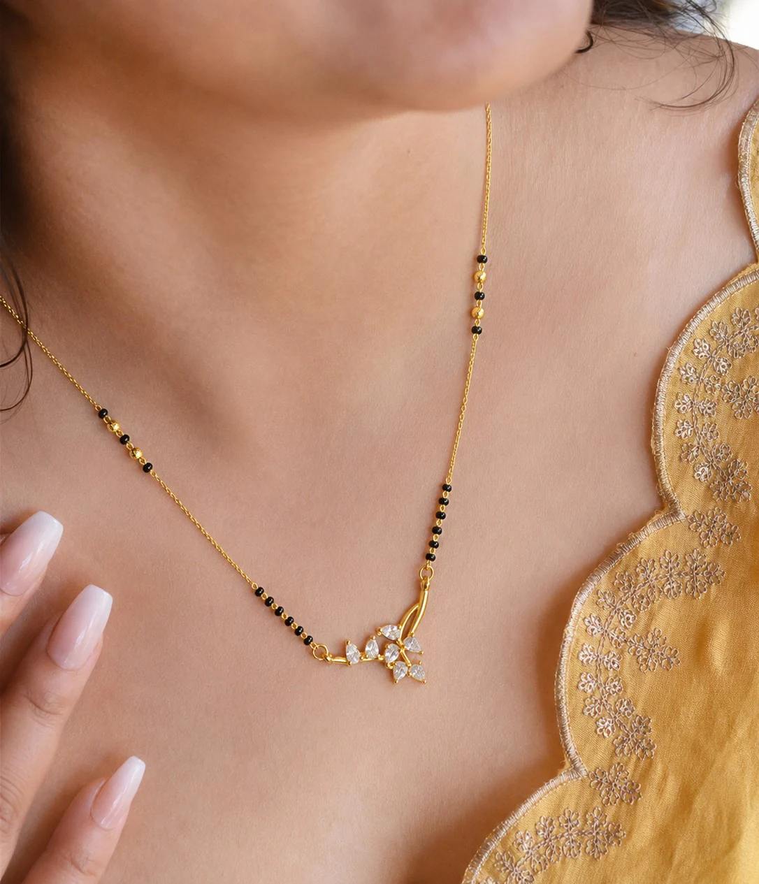Butterfly Blessing Mangalsutra - Image 3