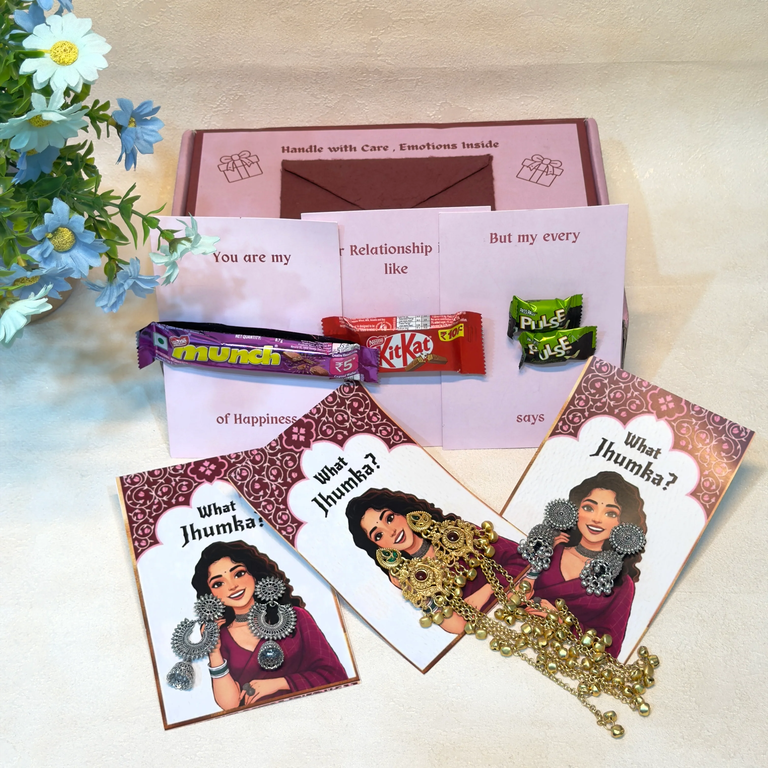 Kashmiri Jhumka Love Hamper - Image 3