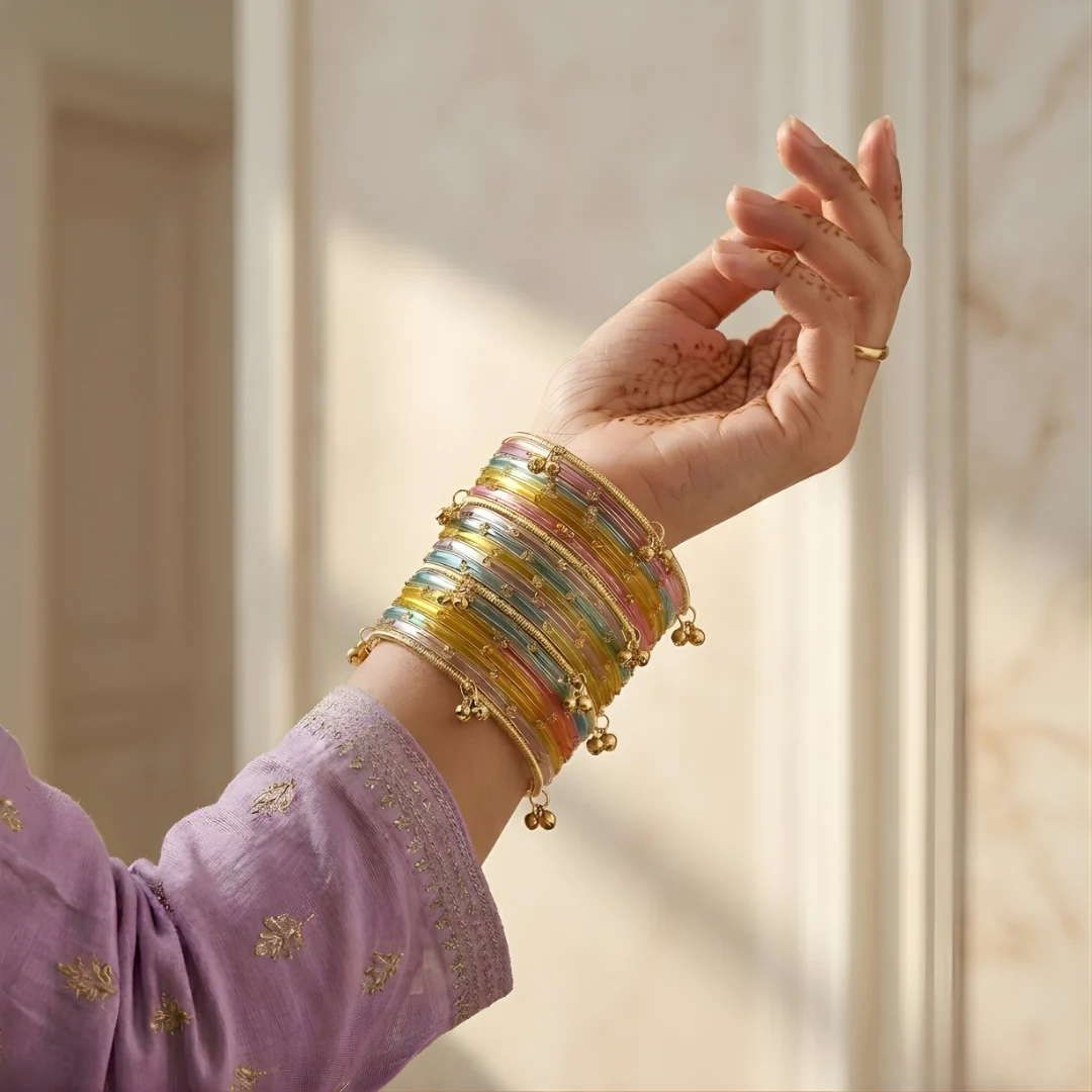 Kashmiri Rainbow Bangles - Image 4