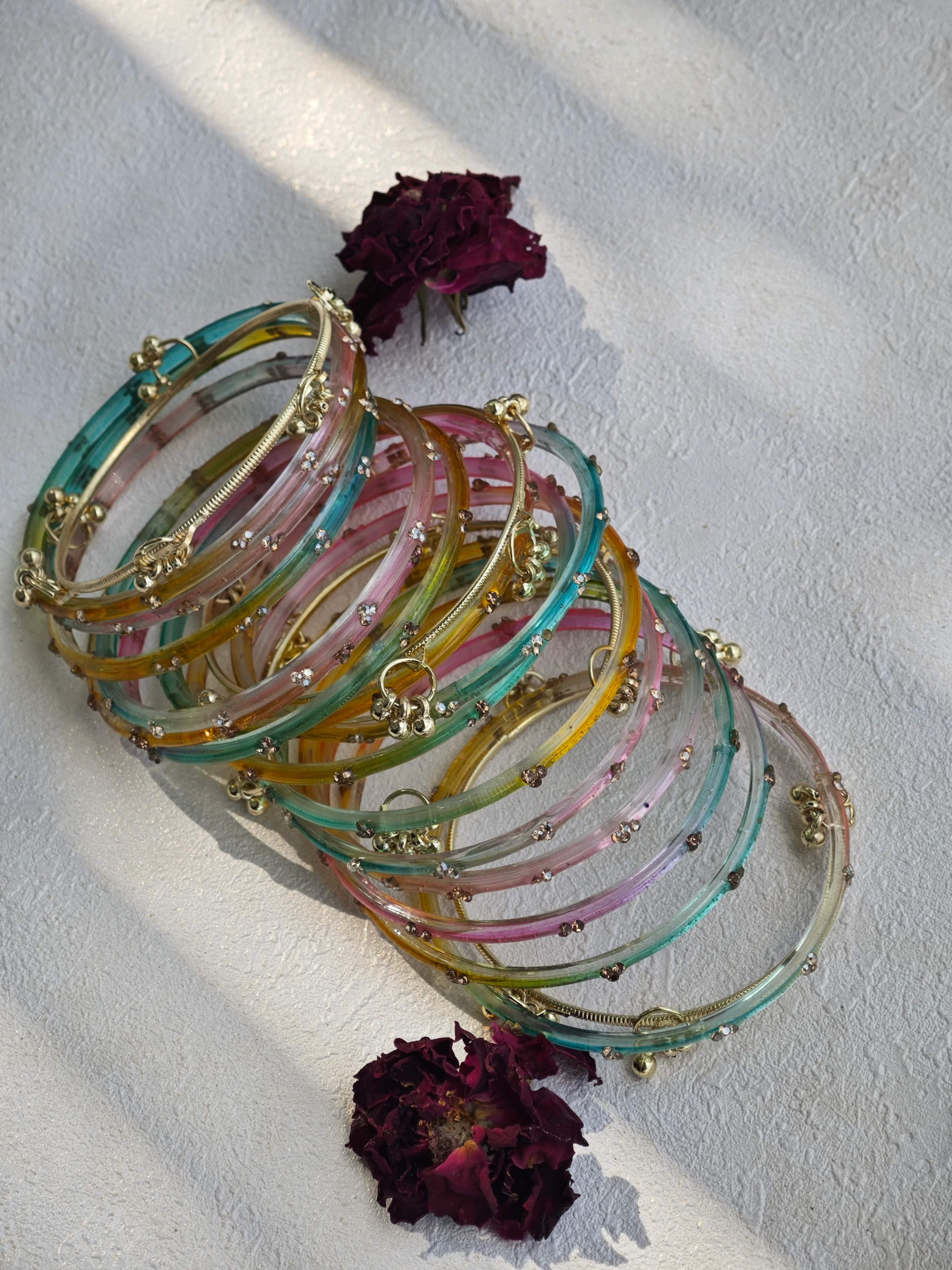 Kashmiri Rainbow Bangles - Image 5