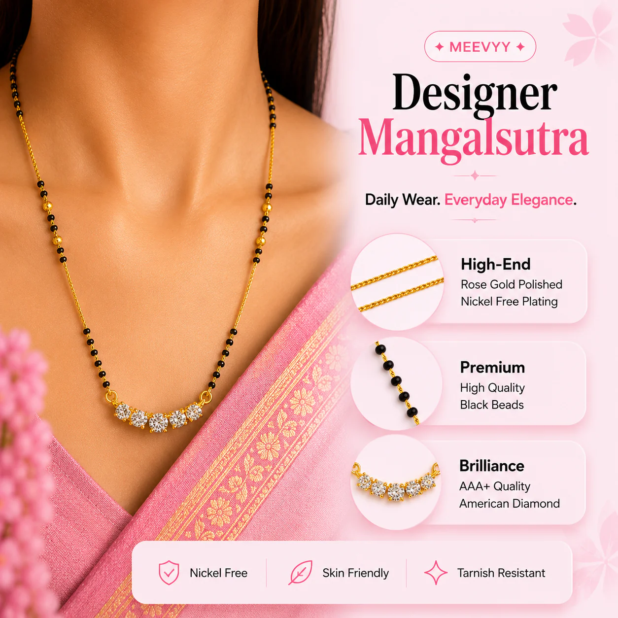 Moonlight Bond Mangalsutra - Image 5