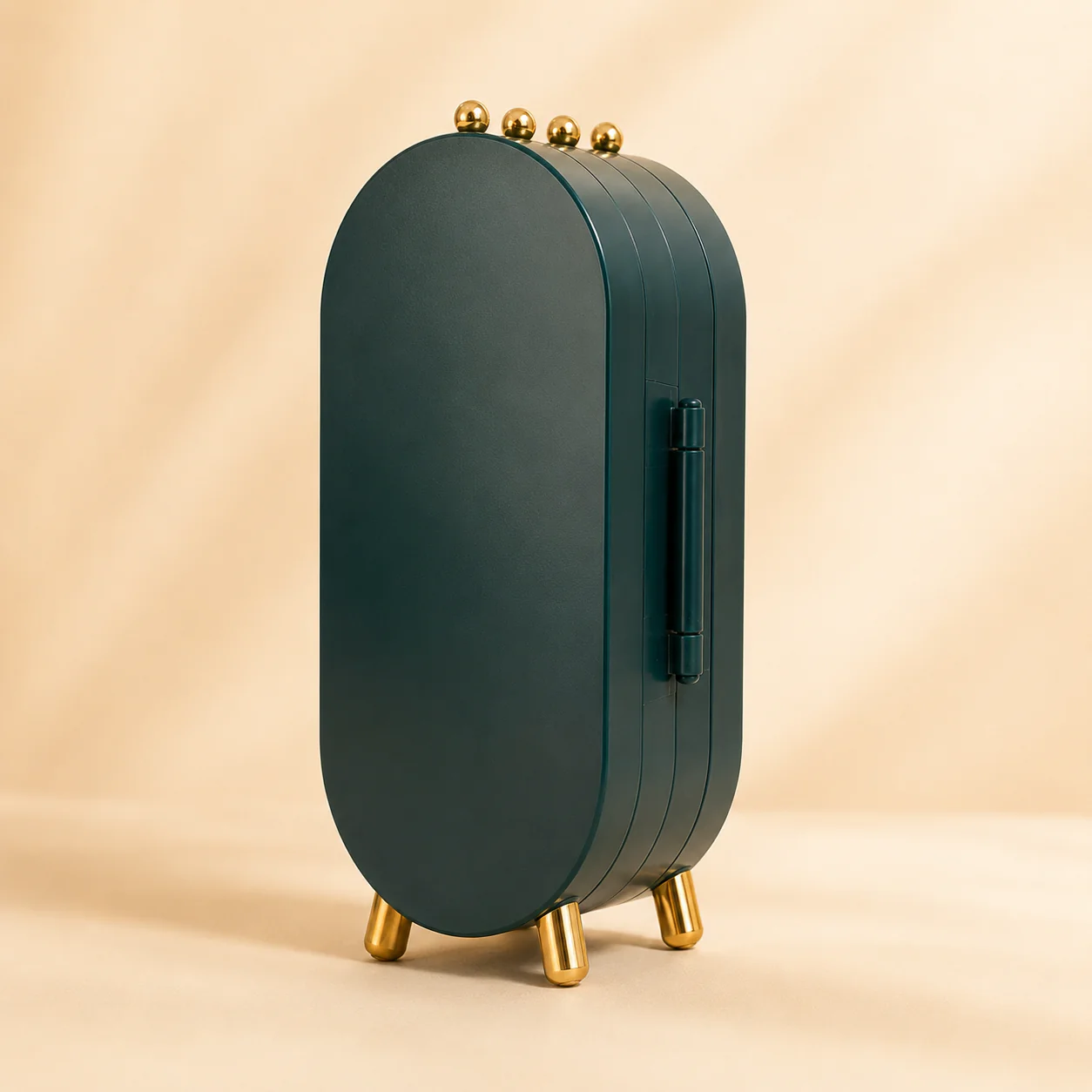 Viral 3-fold elegant Green  Jewellery box - Image 4